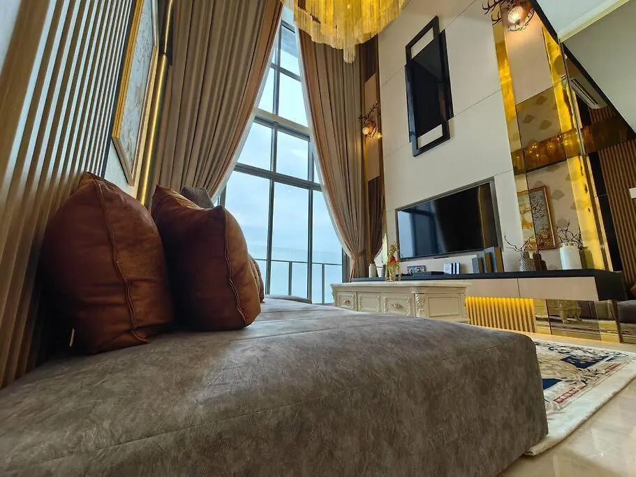 Attic Luxury Penthouse Ktv/Pool/Ps 4/Mahjong Appartement Malacca 0*,